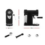 Devanti 20 Bar Coffee Machine Espresso Cafe Maker Black - Image 2