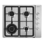 Devanti Gas Cooktop 60cm Stove Hob Silvir - Image 8