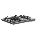 Devanti Gas Cooktop 60cm Stove Hob Silvir - Image 3