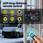 Giantz Diesel Air Heater All-in-one 12V 5KW LCD Remote Control for Car RV Indoors caravan machinery - Image 4
