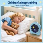 Artiss 3.8" Digital Day Clock Calendar Alarm LCD Display Blue - Image 3