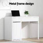 Artiss Computer Desk Drawer Cabinet White - Image 4