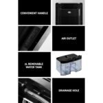 Devanti Dehumidifier 2L Air Purifier Black - Image 7