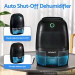 Devanti Dehumidifier 600ML Air Purifier Black - Image 4