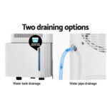 Devanti Dehumidifier 12L Air Purifier White - Image 5