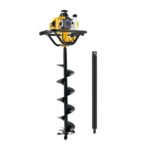 Giantz Post Hole Digger 200mm Petrol Drill Auger Extension Bits - Image 3
