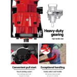 Giantz Post Hole Digger Petrol Motor Drill Extension Auger Bits Kits - Image 4