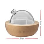 Devanti Aroma Diffuser Aromatherapy Glass 200ml - Image 2