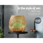 Devanti Aroma Diffuser Aromatherapy Wood Grain 400ml - Image 3