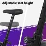 Everfit Magnetic Exercise Bike 8 Levels Upright Bike Fitness Home Gym Cardio - Image 6