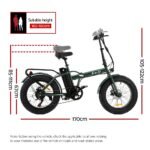 Everfit 20 Inch Folding Electric Bike Urban City Bicycle eBike Rechargeable - Image 2