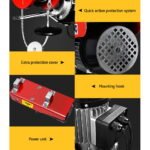 Giantz Electric Hoist Winch 300/600KG Cable 18M Rope Tool Remote Chain Lifting - Image 5
