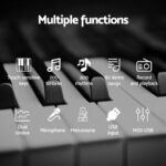 Alpha 61 Keys Foldable Electronic Piano Keyboard Digital Electric w/ Carry Bag - Image 5