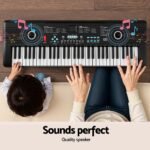 Alpha 61-Key Digital Piano Keyboard Electric Kids Gift Black - Image 5