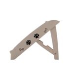 i.Pet Dog Ramp Steps For Bed Sofa Car Pet Stairs Ladder Portable Foldable Beige - Image 4