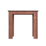 Gardeon Coffee Side Table Wooden Desk Outdoor Furniture Camping Garden Brown - Image 3