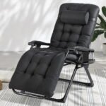 Gardeon Sun Lounge Lounger Folding Camping Zero Gravity Chair Outdoor Furniture - Image 7