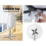 Gardeon Set of 2 Outdoor Bar Table Aluminium Round 70/110CM - Image 6