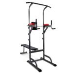 Everfit Weight Bench Chin Up Bar Bench Press Home Gym 380kg Capacity - Image 8