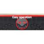 Everfit Vibration Machine Platform Vibrator with Resistance Rope Home Gym Red - Image 6
