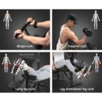 Everfit Weight Bench 10 in 1 Bench Press Home Gym Station 330kg Capacity - Image 5