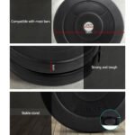 Everfit Weight Plates Standard 2X 10kg Barbell Plate Weight Lifting - Image 5