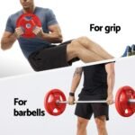 Everfit Weight Plates Olympic 15kgx2 Dumbbell Barbell Plate Weight Lifting Home Gym Red - Image 6