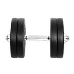 Everfit 25kg Dumbbell Set Weight Plates Dumbbells Lifting Bench - Image 3