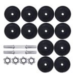 Everfit 35kg Dumbbell Set Weight Plates Dumbbells Lifting Bench - Image 4