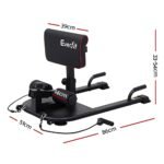 Everfit Deep Sissy Squat Weight Bench Adjustable Leg Extension Strength Training - Image 2