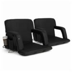 Artiss 2X Floor Lounge Sofa Bed With Armrest Heated Cushion