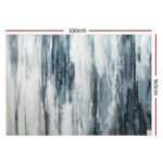 Artiss Rug 160x230cm Area Rug Washable Mat Large Carpet Soft Short Pile Poca - Image 2