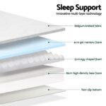 Giselle Bedding Memory Foam Mattress Bed Cool Gel Non Spring 25cm King Single - Image 5