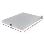Giselle Bedding Cool Gel Memory Foam Mattress Charcoal 7-Zone Washable Bamboo Cover 15cm Queen - Image 3