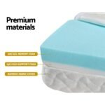Giselle Bedding Foldable Mattress Folding Foam Cot Bed Cool Gel - Image 6