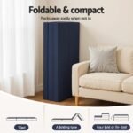 Giselle Foldable Mattress Folding Foam Mattresses Portable Floor Mat Blue Double - Image 6