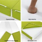 Giselle Bedding Foldable Mattress Folding Foam Trifold Green - Image 4