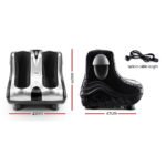 Livemor Foot Massager Massagers Shiatsu Electric Roller Ankle Calf Leg Kneading Silver - Image 2