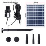 Gardeon Solar Pond Pump Submersible Water Fountain Kit 9.8FT - Image 2