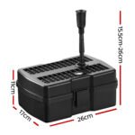 Gardeon Solar Pond Pump Water Fountain Filter Box Submersible Outdoor Pool 6.6FT - Image 3