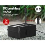 Gardeon Solar Pond Pump Water Fountain Filter Box Submersible Outdoor Pool 6.6FT - Image 7