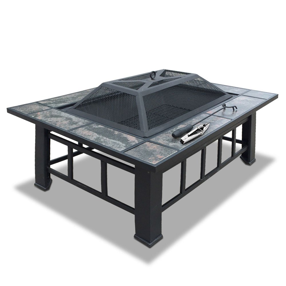 FPIT-BBQ-3IN1-9444-ICE-00 Grillz Fire Pit BBQ Grill Ice Bucket 3-In-1 Table - Image 1