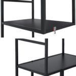 Artiss Bookshelf 5 Tiers RHYS Black - Image 7