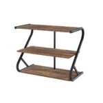 Artiss Shoe Rack Cabinet Shoe Storage Stand 3 Tiers Black - Image 7