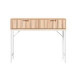 Artiss Console Table 2 Drawers 92CM - Image 5