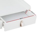 Artiss Dressing Table Floating LED White Daphne - Image 3