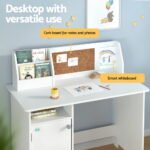 Keezi Kids Table and Chair Set Children Study Play Toys Desk w/ Cabinet Storage - Image 6