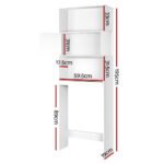 Artiss Bathroom Cabinet Over the Toilet Storage Shelf - Image 2