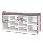 Artiss Shoe Rack Storage Cabinet Bench BOA - Image 2