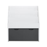 Keezi 3 Tiers Kids Bookshelf Magazine Rack Children Bookcase Organiser Storage - Image 3